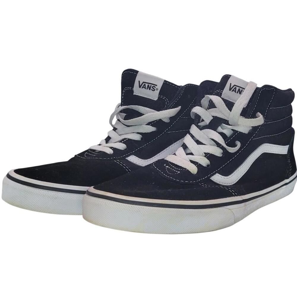 Vans Youth Size 7 Classic Look Black High Tops #500714